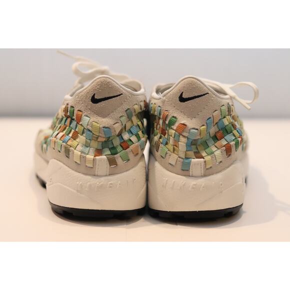 Nike Air Footscapes Woven - Summit White Rainbow Sz 6.5 - Picture 3 of 5